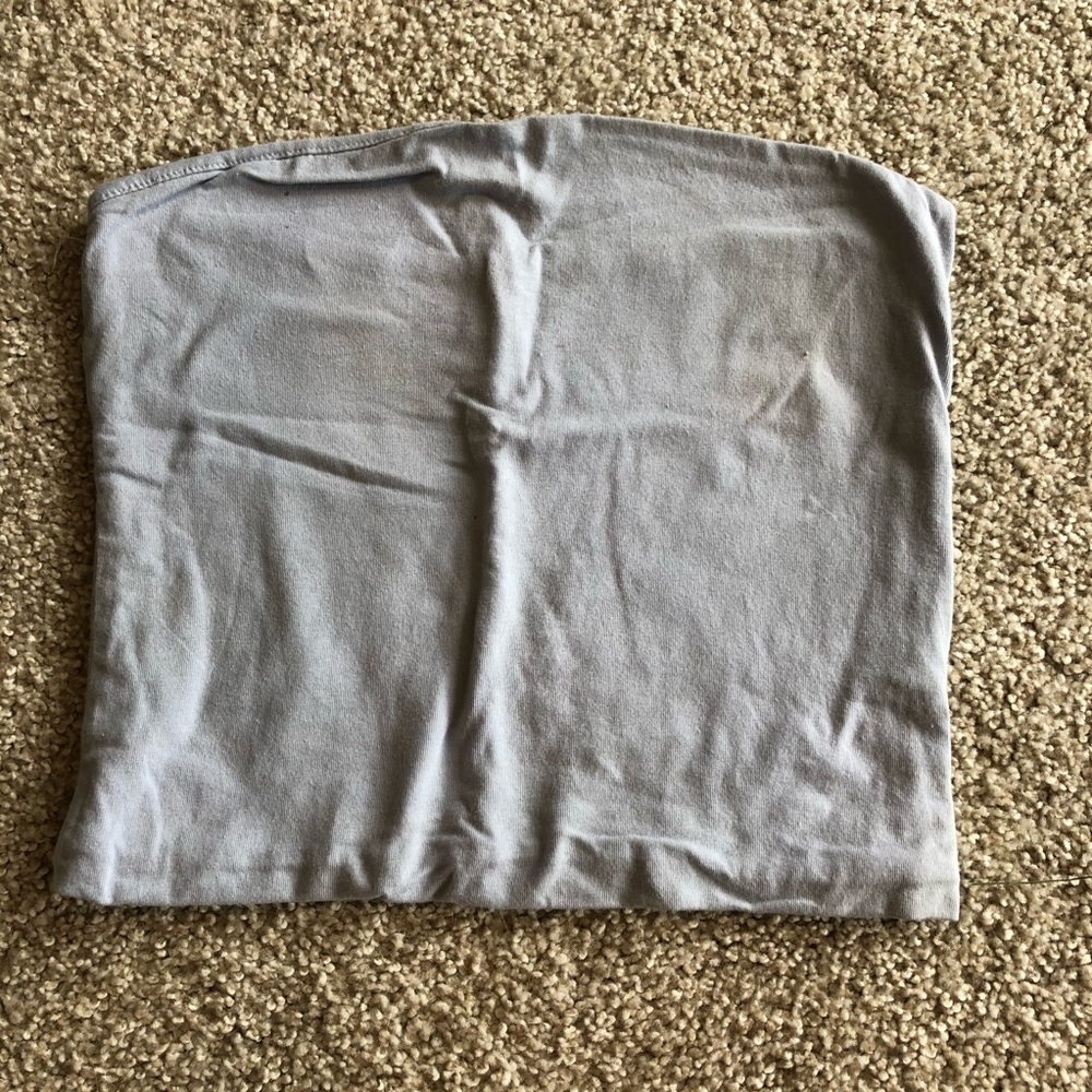 Brandy Melville light blue tube top